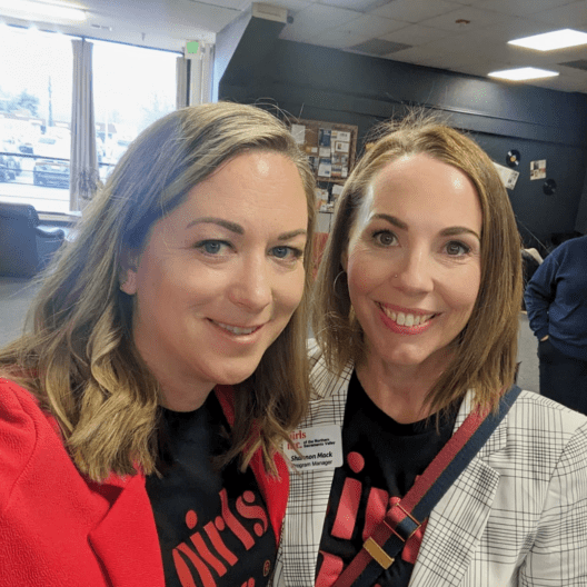 Heather Kelnhofer and Shannon Mack of Girls Inc. NSV (2024)