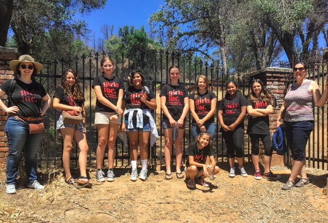 2019 Girls Dig It Program Group Photo