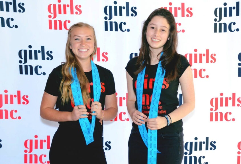 Two Girls Inc. NSV volunteers from 2018