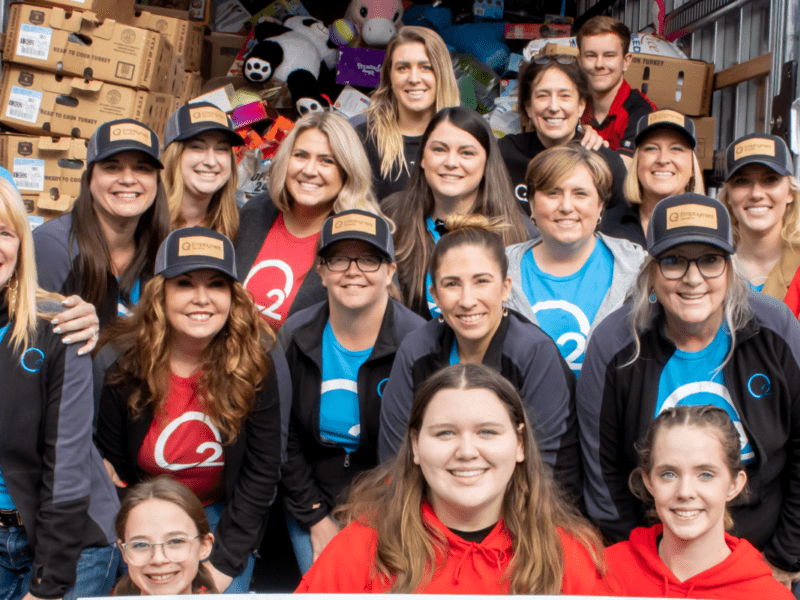 O2 Employment Services: Rallying Redding to Spread Holiday Cheer