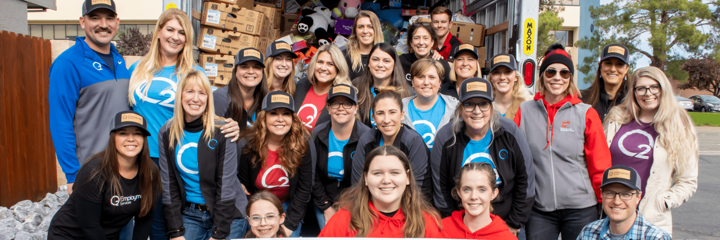 O2 Employment Services: Rallying Redding to Spread Holiday Cheer